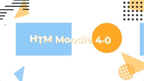 HTM Moodle.